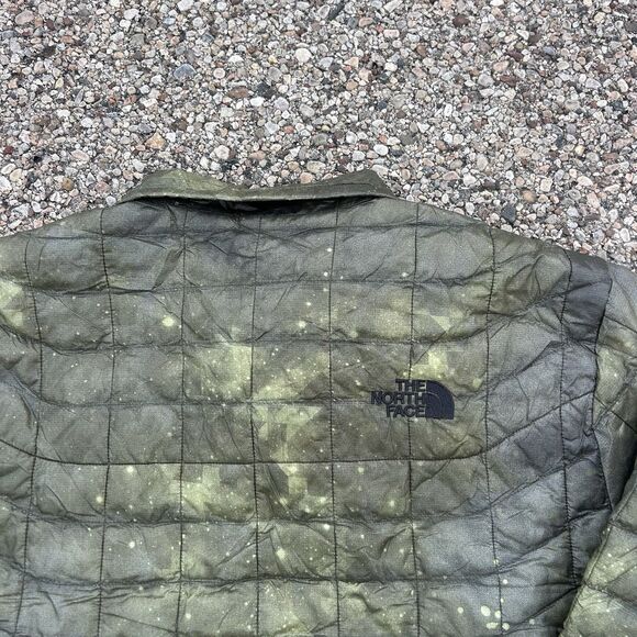 The North Face Thermoball Eco Jacket 2.0 Mens Large Full Zip Green Tie Dye - Picture 10 of 12